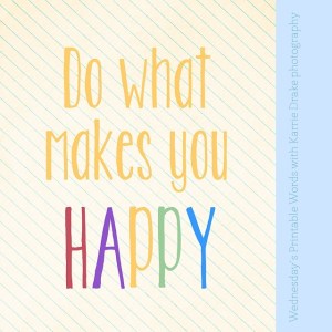 karrie happy words